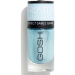 Gosh Copenhagen Copenhagen Матов брокатен лак за нокти №08 мразовито светлосин Frosted Soft Blue 8 мл