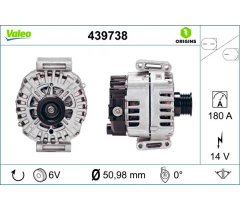 Alternátor VALEO 439738