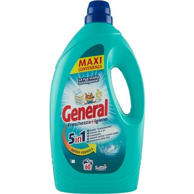 General Freschenzza + Igiene 5 in 1 gel na pranie 2,7 l 60 PD