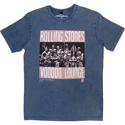 The Rolling Stones Voodoo Skulls Stone Wash Denim Blue S Риза (RSSTNW262MD01)