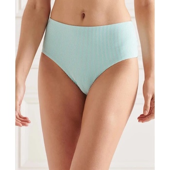 Superdry High Waist Brief bikini bottom - Blue (Aruba Aqua)