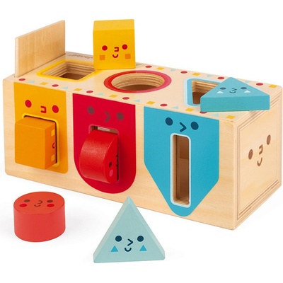 Janod vkladačka Montessori tvary