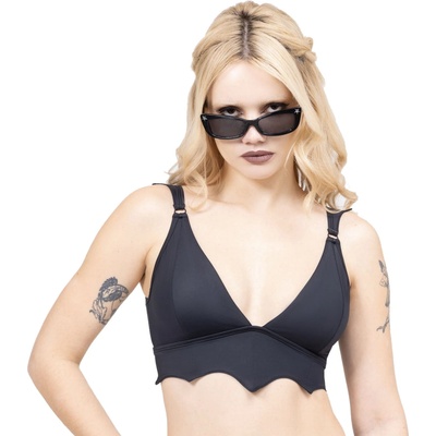 KILLSTAR дамски бански (горна част) KILLSTAR - Nocturnal Echo - Black - KSRA012615