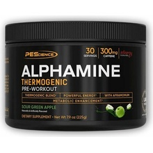 PEScience Alphamine Thermogenic Pre Workout 225 g