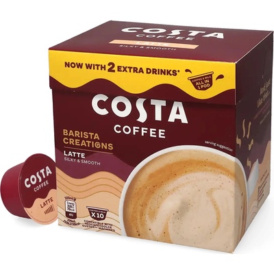 Costa Latte 10 kapsúl do kávovaru Dolce Gusto