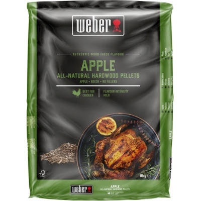 WEBER Pelety dřevěné jablko 8 kg