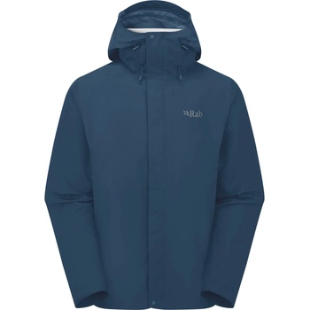 Rab Мъжко водоустойчиво яке Rab Downpour Jacket Waterproof jacket - Tempest Blue (002-3518-0511)