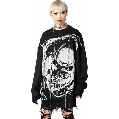 Killstar svetr unisex Ruined Relic black – Zbozi.Blesk.cz