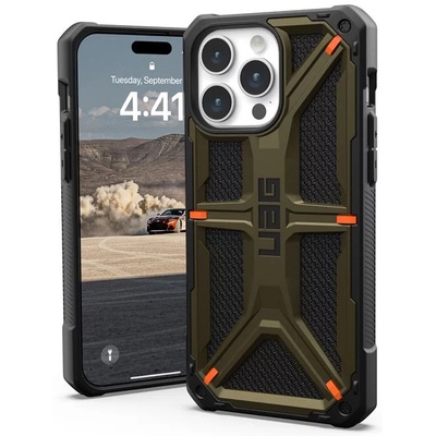 Urban Armor Gear UAG Monarch, kevlar елемент зелен - iPhone 15 Pro Max (11429811397B)