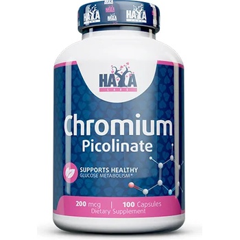 Haya Labs Хром пиколинат HAYA LABS Chromium Picolinate 200mcg, 100 caps