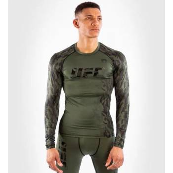 UFC, VENUM РАШГАРД UFC Venum Authentic Fight Week Men's Performance Long Sleeve Rashguard - Khaki - l