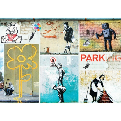 EUROGRAPHICS Banksy 1000 dielov