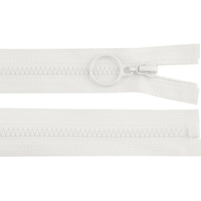 Stoklasa Kostěný zip No 3 délka 50 cm s kroužkem Balení: 1 ks, Varianta: 101 bílá 101 bílá