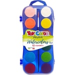 Toy Color Водни бои 12 цвята Toy Color 704