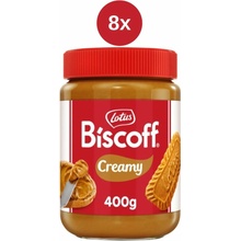 Lotus Biscoff nátierka zo sušienok Creamy 8 x 400 g