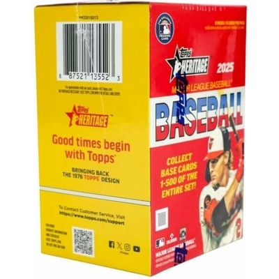 Topps 2025 Heritage Baseball Blaster Box