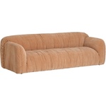 Ellos Home Сиво-бежов шенилов диван 221 cm Elvisa - Ellos Home (2206145-01-0)