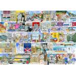 Gibsons - Puzzle Bright Lights and Big Cities - 1 000 piese