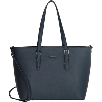 veľká shopper kabelka na rameno Misty Tmavo modrá