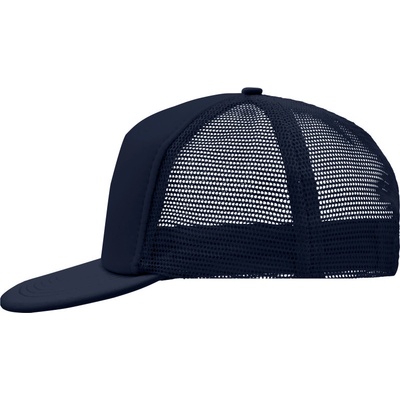 Myrtle Beach MB 6207 plochý kšilt síťovaná 5 panelová COT03620785799-navy/navy Navy