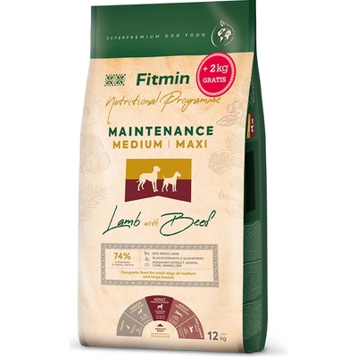 Fitmin Medium Maxi Maintenance Lamb with Beef 14 kg