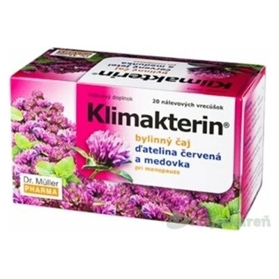 DR.MÜLLER Klimakterin bylinný čaj při menopauze 20 nálevových sáčků