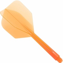Letky s násadkou Condor Plain No6, oranžové 33 mm