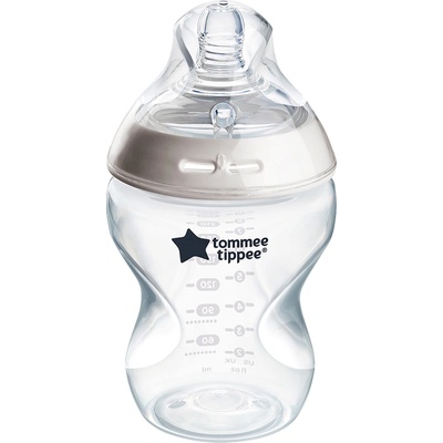 Tommee Tippee Бебешко самостерилизиращо се шише Tommee Tippee - Natural Start, 260 ml (TT.0019)