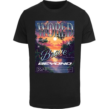 Mister Tee Тениска The New World Tee black XXLUB-MT3370-00007 - Тъмносив, размер XL