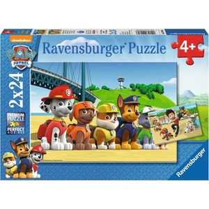 Ravensburger - Puzzle 2x24 Paw Patrol, Heroes - 40 - 99 piese