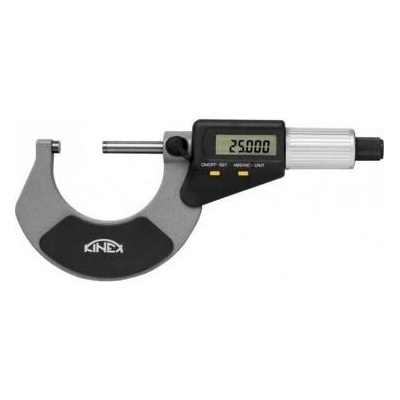 KINEX K-MET Mikrometr třmenový digitální DIN 863 New Design 0,001 mm 75-100 mm KI7031-02-100