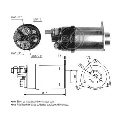 Spínač startéru 10478925 Delco 10478814