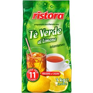 ristora Разтворим зелен чай Ristora с лимон, 1 кг