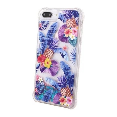 Samsung Силиконов калъф кейс за Samsung J330 J3 (2017) течен гел Shock Proof Pineapple