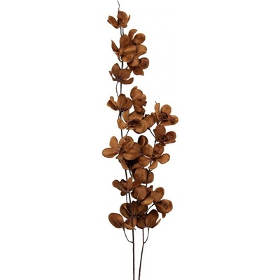 Elegantní umělá květina s bronzovými květy - 10*10*110 cm - Clayre & Eef