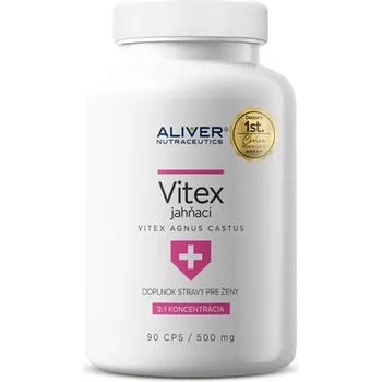 Vitex agnus castus Vitex jahňací extrakt 2:1 500 mg 90 kapsúl
