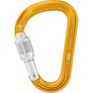 Petzl HMS карабинер Petzl Attache HMS carabiner - Yellow - размер One Size (323-0276-0211)