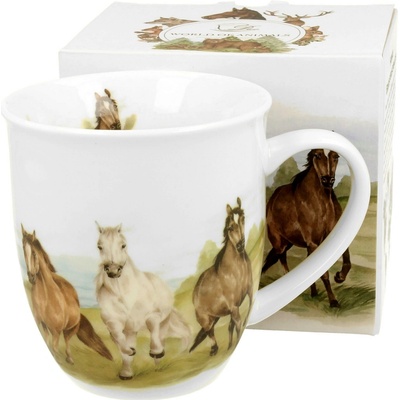 Duo Porcelánový hrnček Horses 400 ml