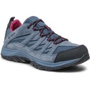 Dámske trekové topánky Columbia Trekingová obuv Crestwood BL4595 Modrá