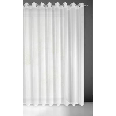 ZÁCLONA ANGELA 400X250 CM BIELA