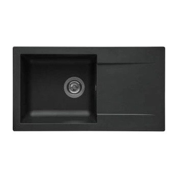 Stradour Мивка Stradour 78 x 43, 5 cm Матово черно Черен