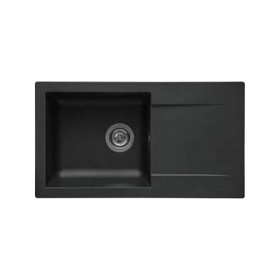 Stradour Мивка Stradour 78 x 43, 5 cm Матово черно Черен