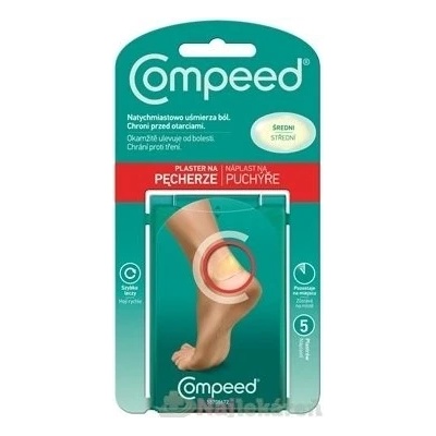 Compeed Náplasť na pľuzgiere 5 ks