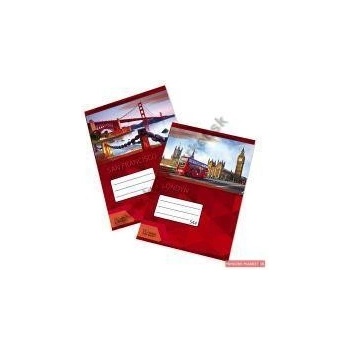 Papírny Brno 544 linajkový zošit A5 40 listov