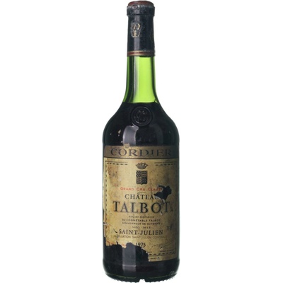 Château Talbot Saint-Julien Grand Cru suché červené 1975 0,75 l (holá láhev)