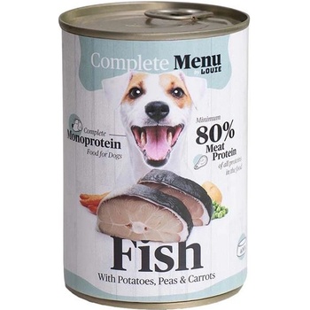 Louie Dog comlete menu monoprotein ryba so zeleninou 400 g