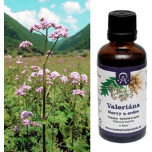 Herbarium Projekt Valeriána nervy a srdce, tinktúra, 50 ml