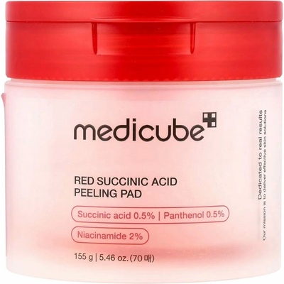 Medicube Red Succinic Acid peeling Pad 70pcs/155g – Zboží Dáma