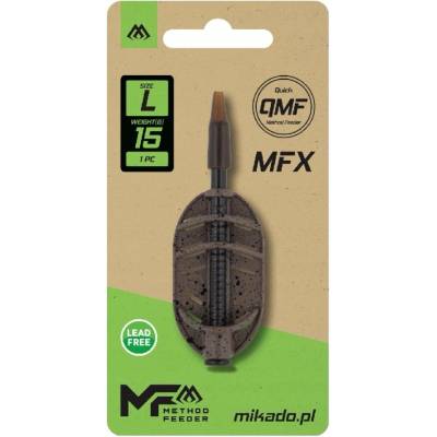 Kŕmidlo Mikado Method Feeder MFX Q.M.F. - L 15g AMFX-QMF-1L-15B