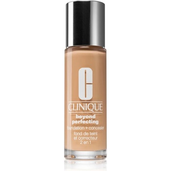 Clinique Beyond Perfecting Foundation + Concealer грим и коректор 2 в 1 цвят 02 Alabaster 30ml